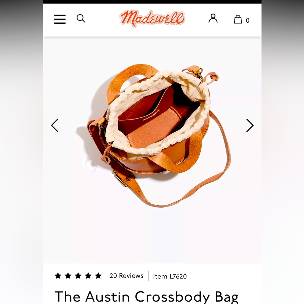 Madewell bucket bag